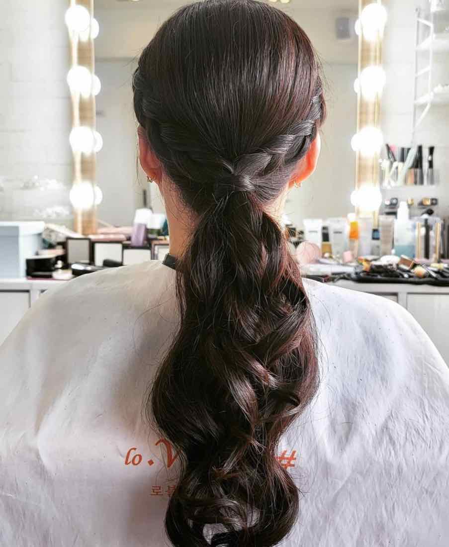 브레이드 포니테일 (HAIR)
